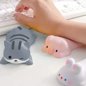 Cute Design Wrist Rest, Creative Animal Design Mouse Elbow Pad Arm Rest, Slow Rising Mouse Pad, Ergonomic Mouse Pad, Office Supplies for Home Office Desk, Gifts For Girl, Anime Mousepad