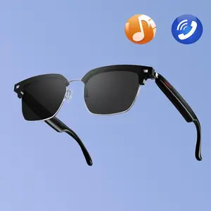 SENBONO Multifunctional Smart Glasses, Touch Control Stylish Unisex Smart Glasses, Wireless Audio Glasses for Office, Outdoor, Sports, Driving, Smart Glass Eyewear