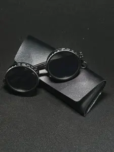 Adjustable Dimming Glasses, Zoom Round Frame Sunscreen Sunglasses, Men's and Women's Premium Sensation Sunglasses