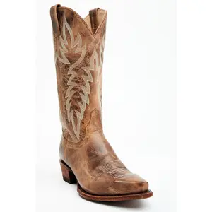 Wheeler Brown Western Performance Boots - Snip Toe