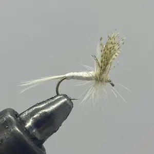 One Dozen (12) Light Cahill Dun Dry Fly- Strike Fly Company