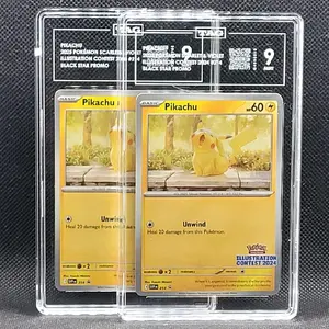 TAG 9 Pikachu 2024 Illustration Contest #214 Black Star Promo Pokémon Trading Card Game TCG