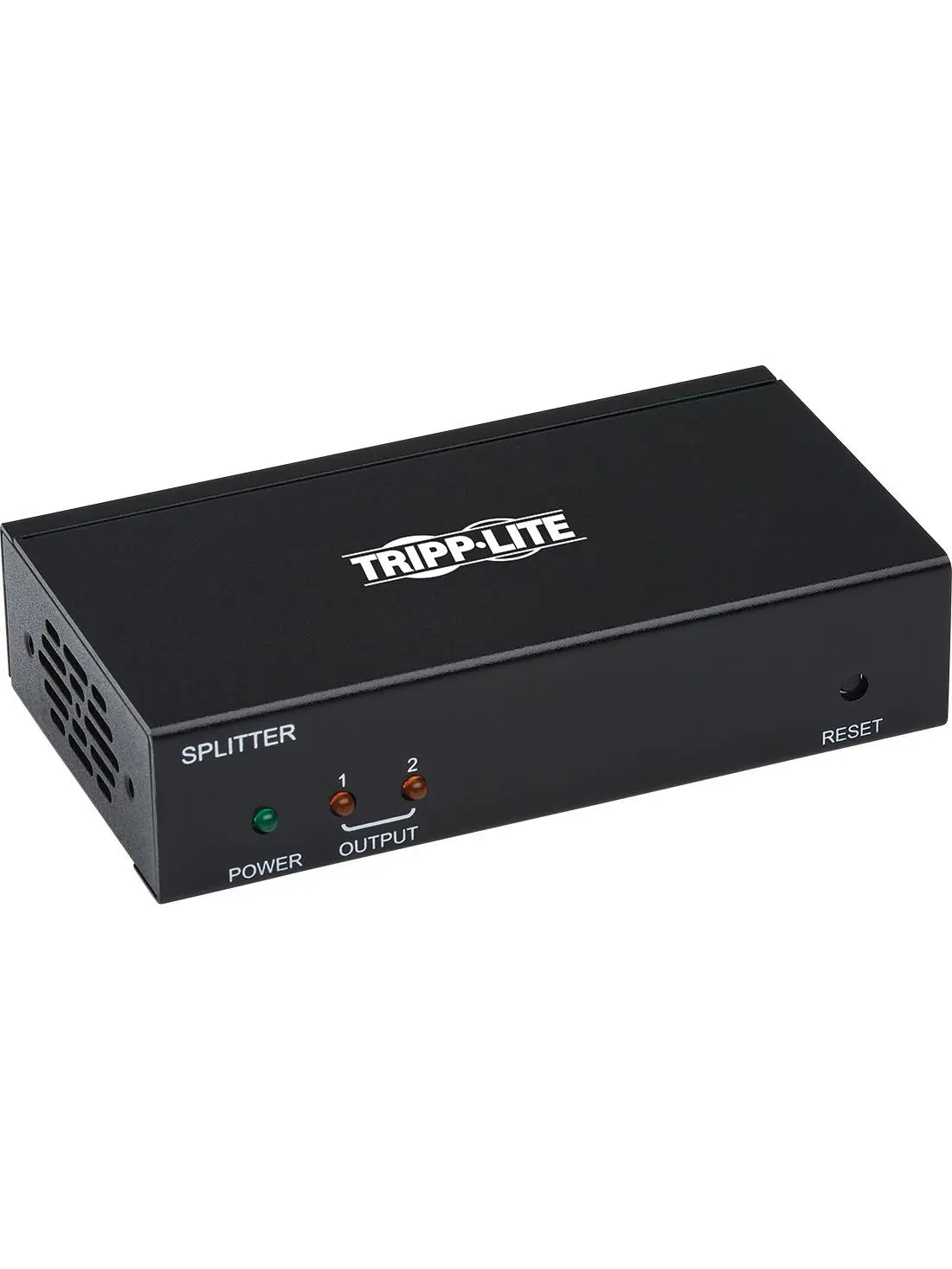 Tripp Lite TRL-B127-002-H HDMI Over Cat6 Extender Splitter with PoC 2-Port 4K - 60Hz 4-4-4 TAA