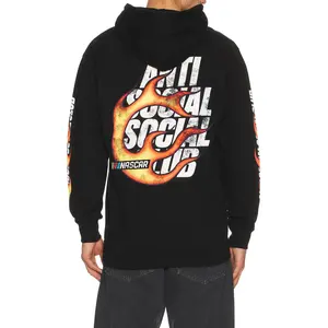 Anti Social Social Club x Nascar Daytona Hoodie in Black Unisex