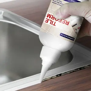 Waterproof Tile Grout Filler Sealant, Seam Filler for Kitchen Bathroom, Restores and Updates Tile Seams, Grout Pen, Super Strong Adhesion