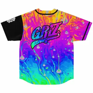 GRIZ Rainbow Brain Baseball Jersey
