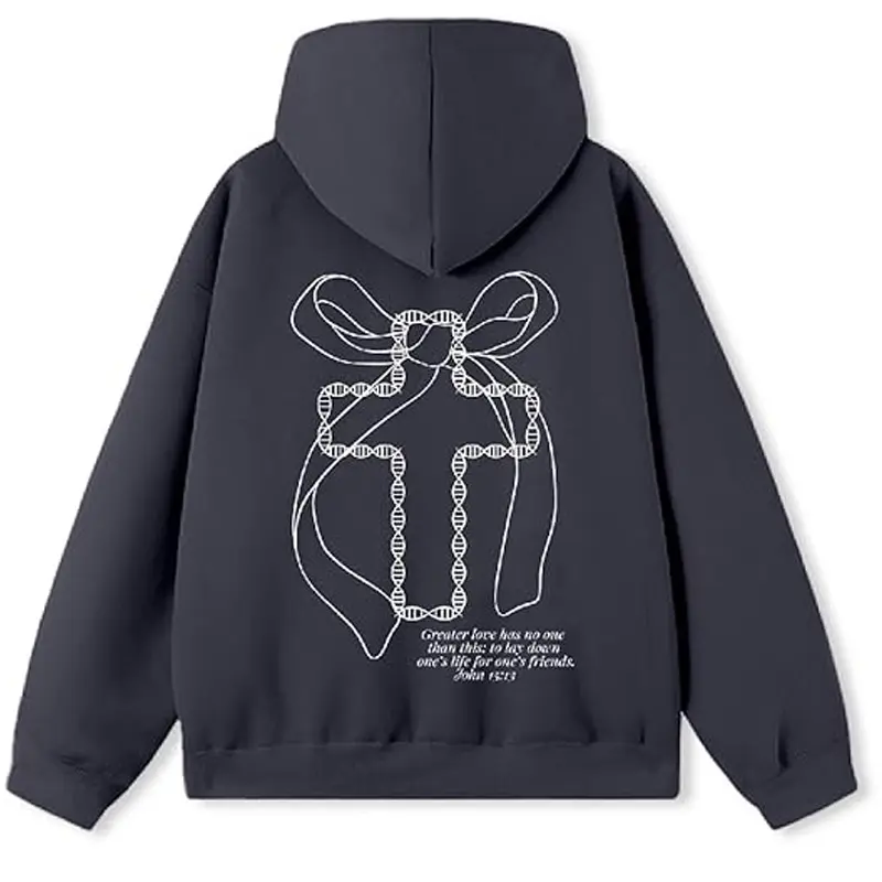 No Greater Love Classic Christian Hoodie