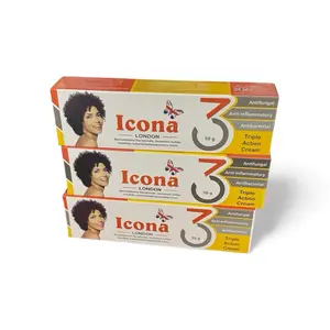 3 pcs Icona cream for face and body Firming Deep Hydration Gentle Hydrating Sensitive