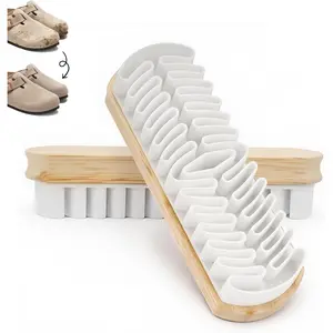 Rubber Shoe Brush, Suede Brush - Stain Remover, No Damage | Portable, Enhanced Dust-Absorbing Texture Design for Suede, Nubuck & Leather