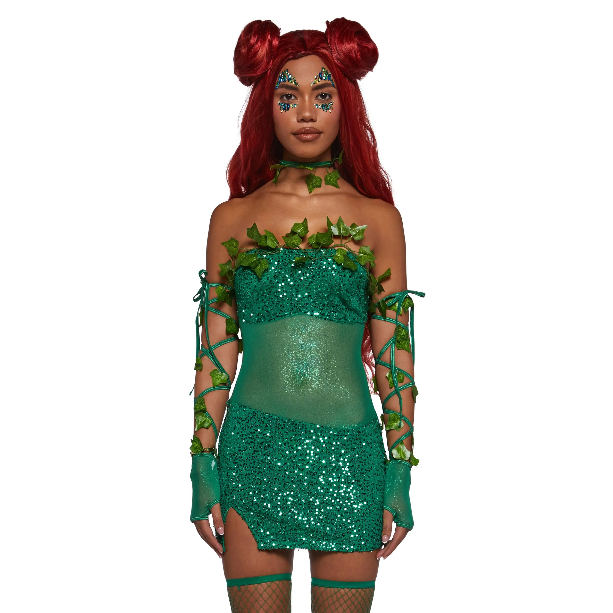 Toxic Vines Villain Premium Costume Set