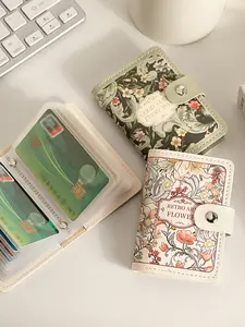 Women's Credit Card Holder Wallet, Fashionable Card Holder, Fashion Pattern Multi-Card Slot Design, Elegant Driver License Card Organizer for Ladies