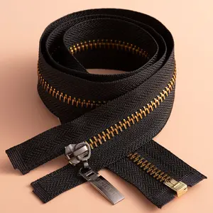 Metal Zipper 5 # Open Tail Detachable Clothing Zipper Suitable for tops, down jackets, outerwear, DIY home crafts