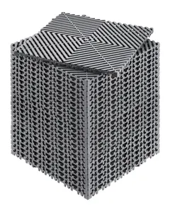 VEVOR Drainage Mat Drainage Floor Tile 12” x 12” Modular Interlocking Cushion