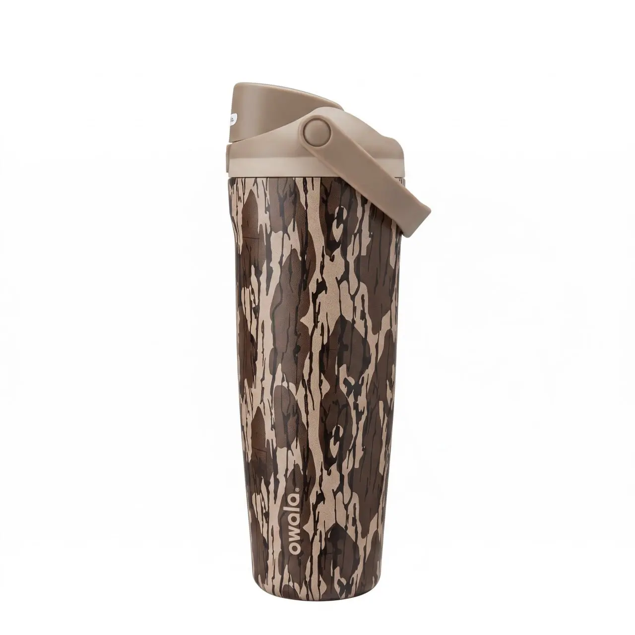 Owala Mossy Oak Camo 30oz FreeSip Tumbler | Stainless Steel Insulated Water Cup with Straw for Fishing, Camping, Hiking & Travel