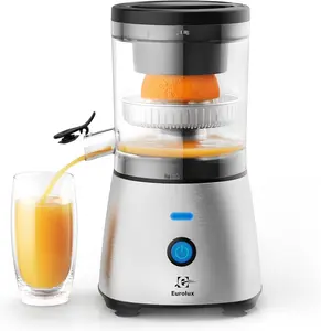 Hands-Free Electric Citrus Juicer – Stainless Steel, Compact & Easy to Use Hands-Free Electric Citrus Juicer – Stainless Steel, Compact & Easy to Use