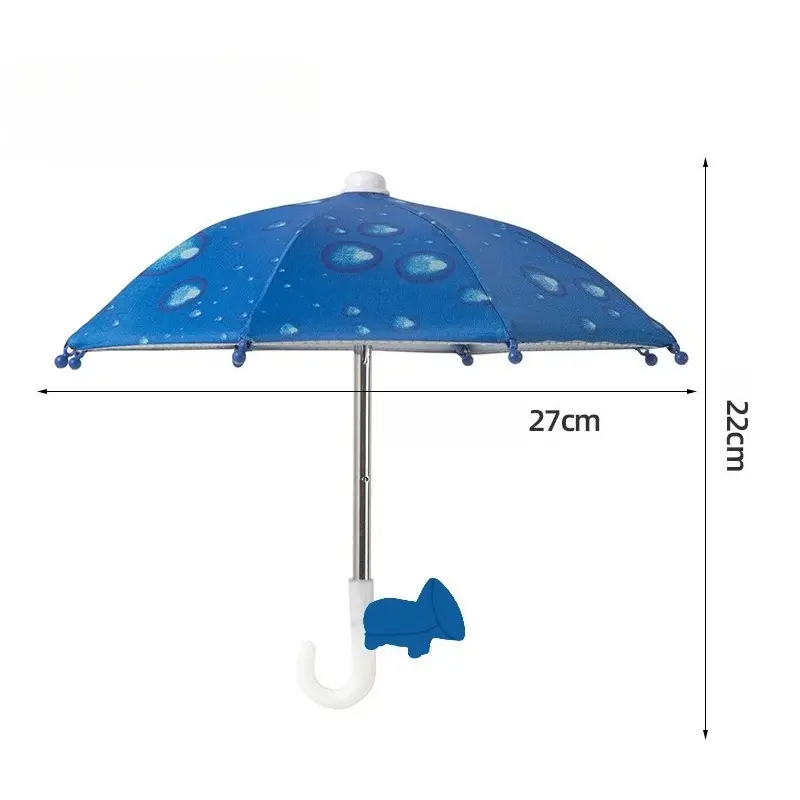 Water droplet blue + blue accessories