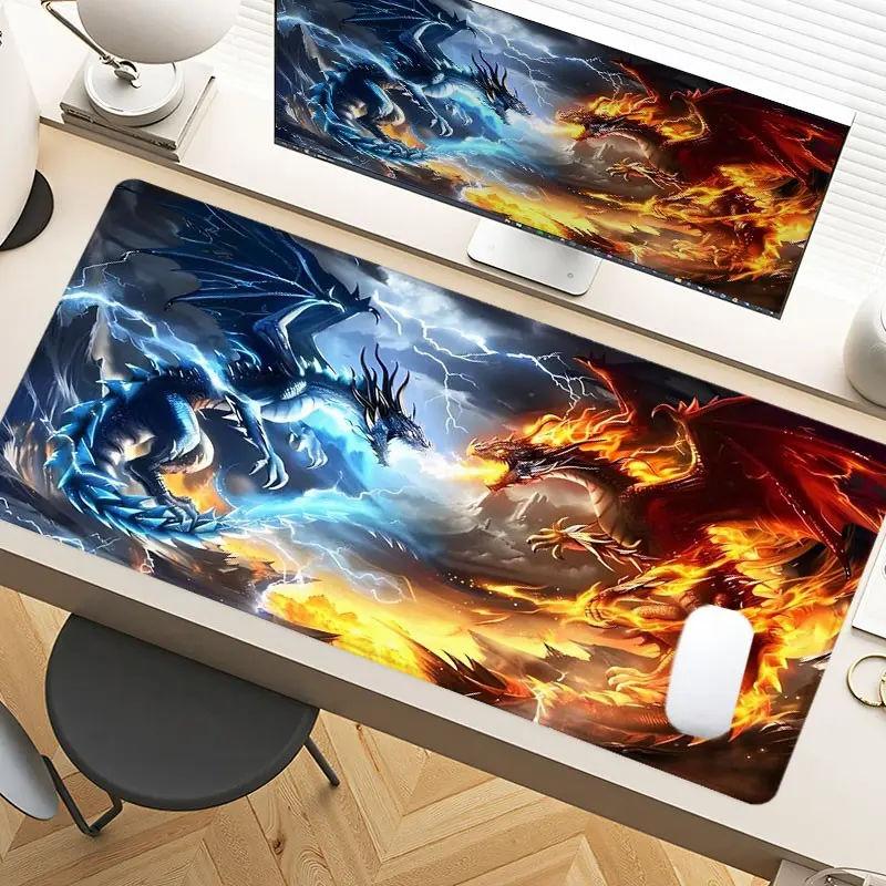 majestic dragon extended mousepad - TikTok Shop
