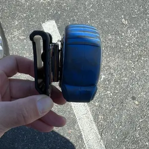 MELOTOUGH Drill Holder Belt Clip Heavy Duty Tape Measure Belt Holder for Cordless Drill Hammer Tools with Hanger Clips Black