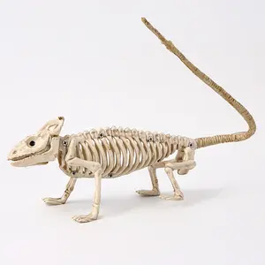Creative imitation skeleton lizard ornament