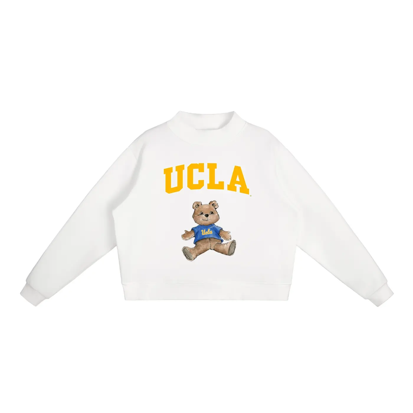 UCLA Mock-Neck Crew Sweatshirt