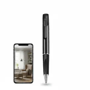 Pen 2K QHD HD, No Network Required Local Recording, Built-in Battery Portable, Long Battery Life, SD Card Storage
