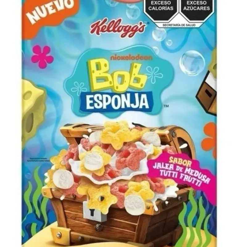 Bob Esponja Kellogg’s Cereal 690g
