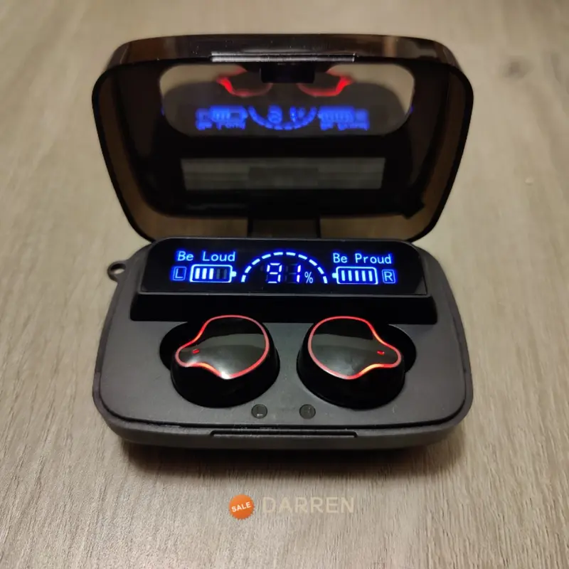 Brand New Wireless Earbuds Waterproof Earphone Headphone For Android IOS Built-in Microphone In Ear Earpods