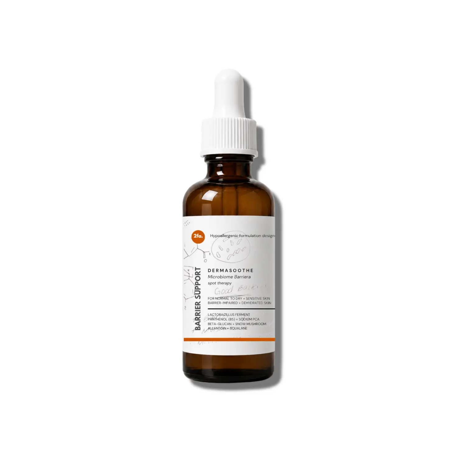 DermaSoothe Microbiome Barrier Spot Therapy | Hydrating Serum for Sensitive & Eczema-Prone Skin Hydrate Moisture Daily Gentle Moisturizing