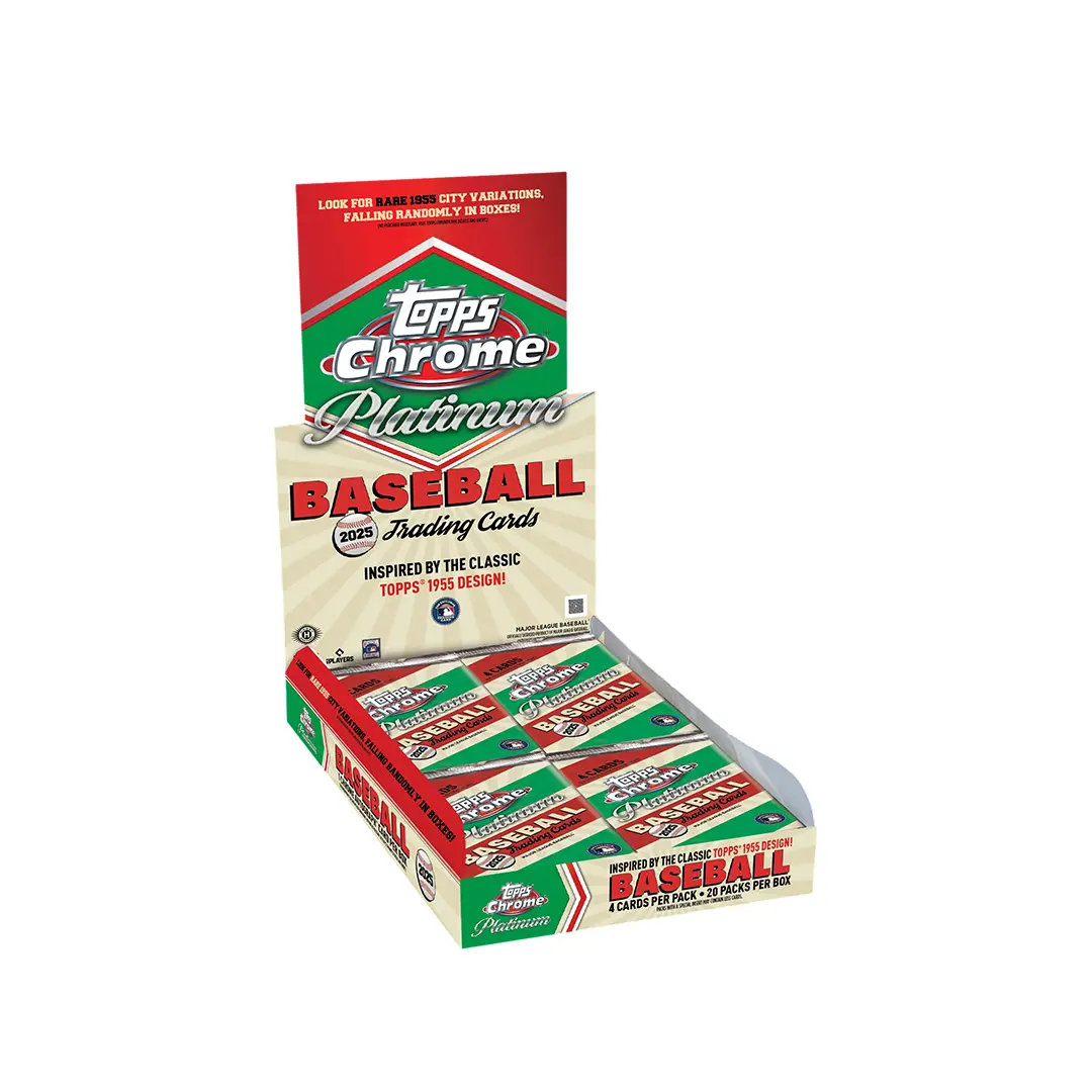2025 Topps Chrome Platinum Baseball Hobby Box