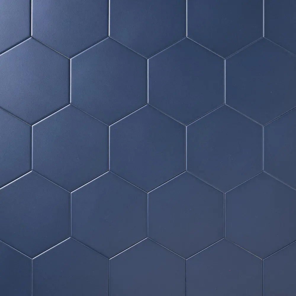 Venice Azul 5x6 Hexagon Matte Porcelain Tile Sample