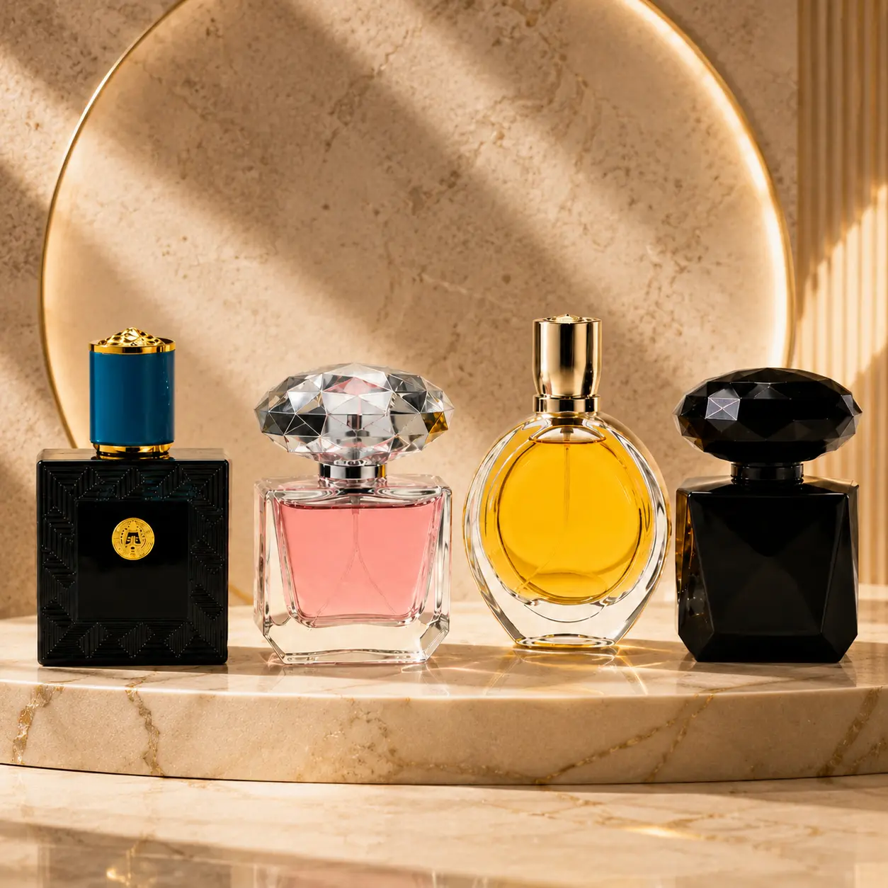 Women’s Perfume Spray, 4 Bottle Style Options, Everyday Personal Fragrance for Work, Dinner, Date Night, Travel and Weekend Wear
