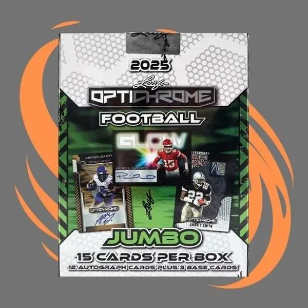 2025 Leaf Opti-Chrome Football Jumbo