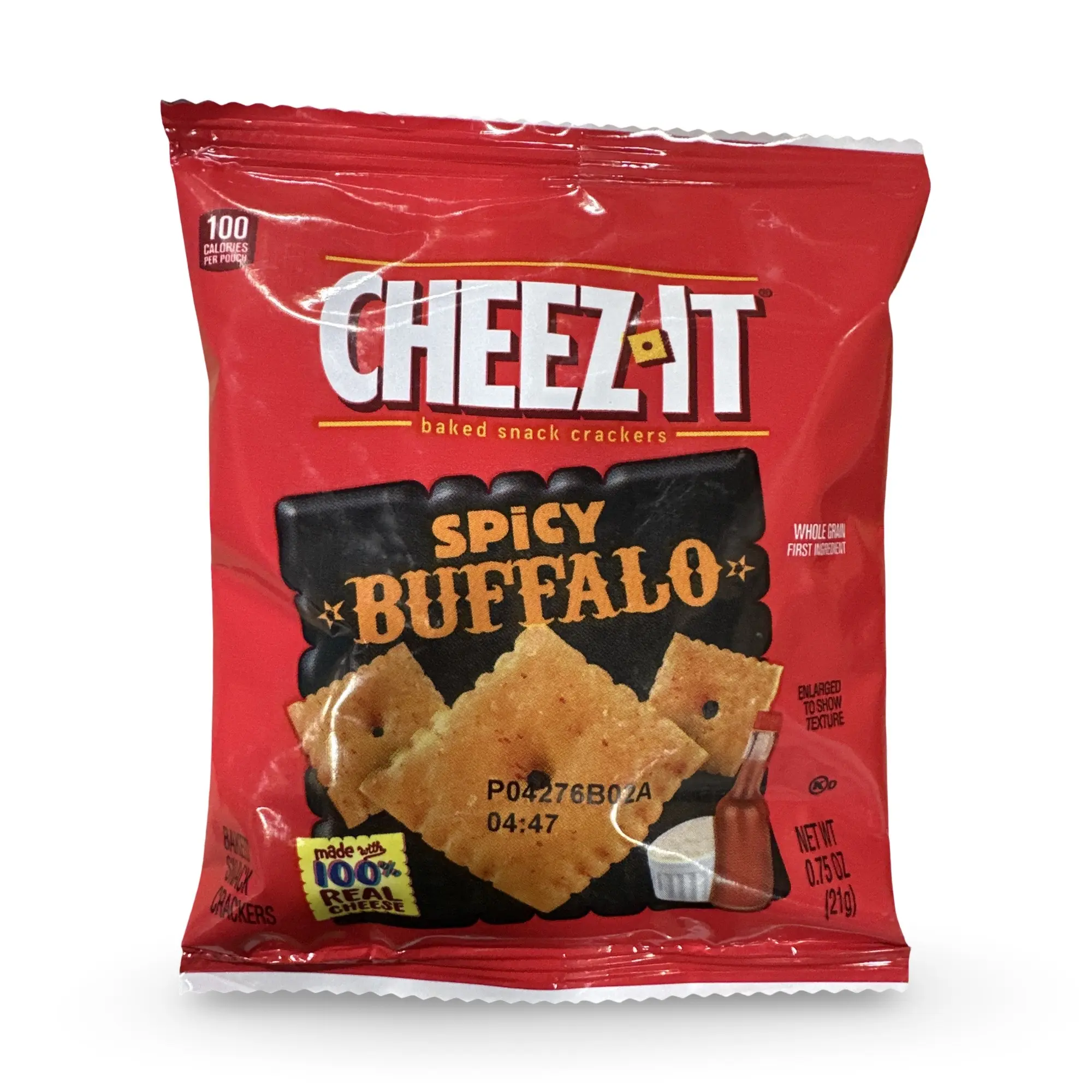 Cheez-It Crackers – School Smart Snacks, Whole Grain, 0.75 oz Packs, 25 Count | Original or Spicy Buffalo