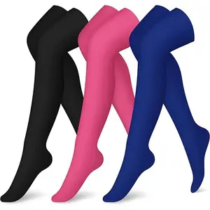 Performance Over-the-Knee Compression Socks – Running, Cycling & Outdoor Training Essentials men Compression Knee-High Socks Striped Thigh Party stocking