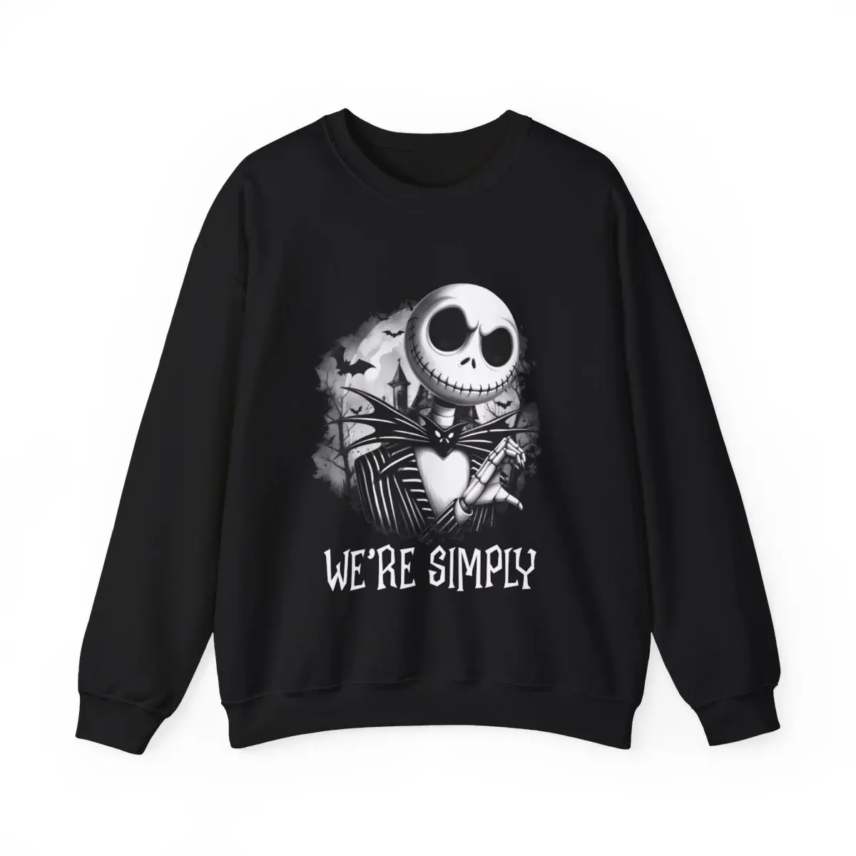 We're Simply (Meant To Be) Sweatshirt, Unisex sizes, Halloween Fans, We're Simply Sided, Matching Shirts