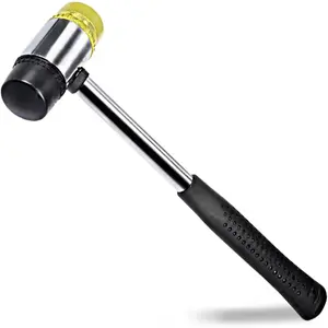Rubber Hammer Small Plastic Mallet: Jewelry hammer Small rubber mallet Plastic hammers Soft hammers for use with jewelry, handicrafts, furniture assembly, etc.