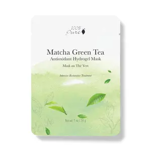 Matcha Green Tea Antioxidant Hydrogel Mask