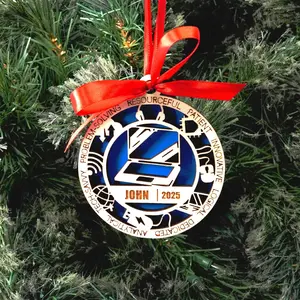 Personalized IT Christmas Ornament – Gift for IT, Programmer, Software Developer
