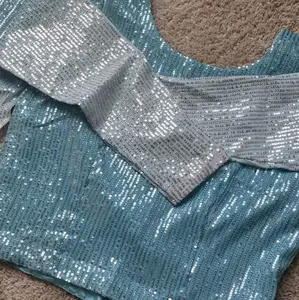 Fully Sequined Ombre Sequins Saree (No Return/No Exchange Due to Hygiene & Customer Safety Requirements)