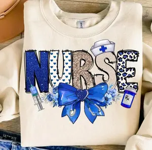 Floral Nurse Coquette T-Shirt, Sweatshirt, Hoodie, Nurse Flowers Sweatshirt, Nursing Life Nurse Sublimation Design, Nurse Shirt, Trending Nurse, Gift For Nurse, Nurse Week Shirt