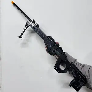 1400pcs Lr4 Sniper Building Gun Model Kit, Adult Technological Parts Assembly, New Year/birthday/valentine's Day Gift