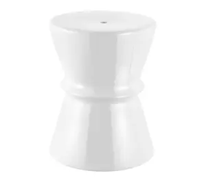 Savello, 18 Inch, Ceramic Garden Stool by Valerie