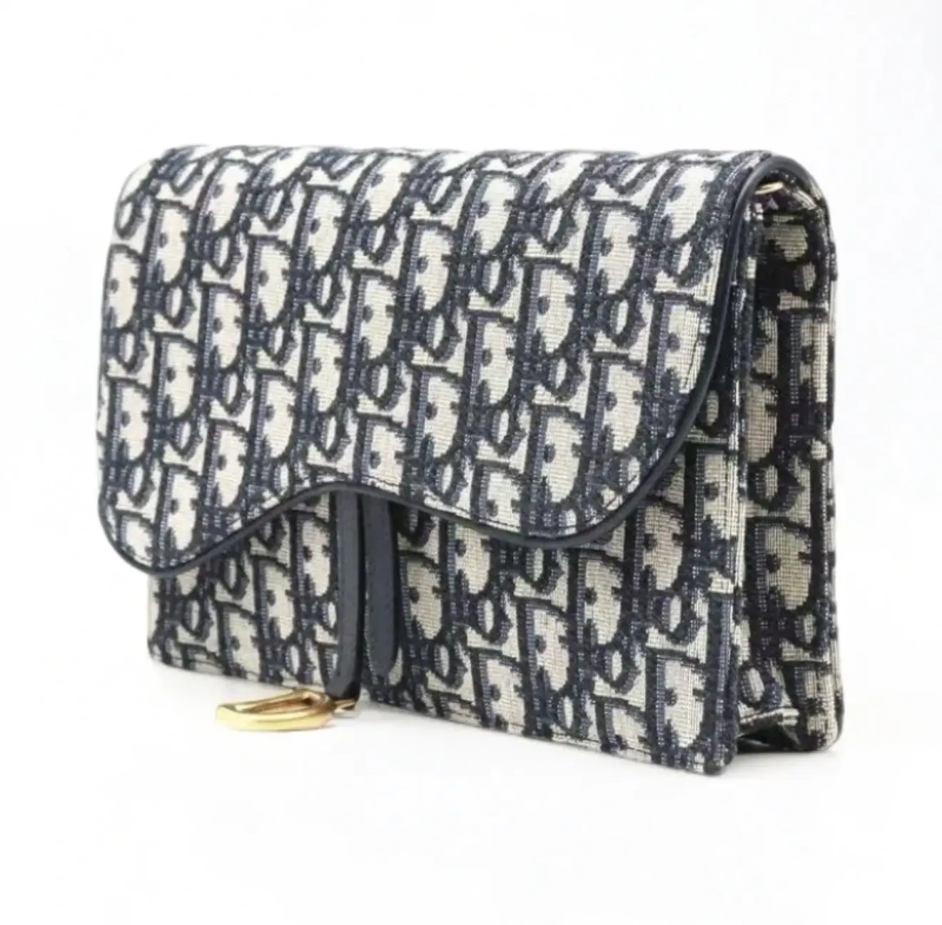 Pre-owned Dior saddle bag WOC, large size