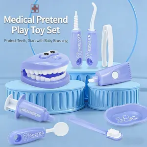 Role Play Toy Doctor Costume Set, Educational Early Learning Toy, Simulation Medical Props, Parent-Child Interaction Toy