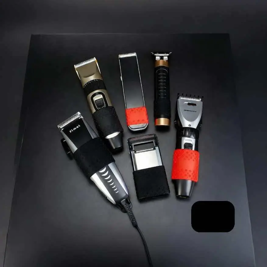 3pcs Hair Clipper Accessories Set, Hair Cutting Accessories, Hair Clipper Kit, Anti Slip Pads, Push Protectors, Hair Clipper, Silicone Safety Rings, Hair Styling Tools