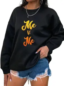2025 New Autumn And Winter Women's Pattern Print Sweatshirt QR3