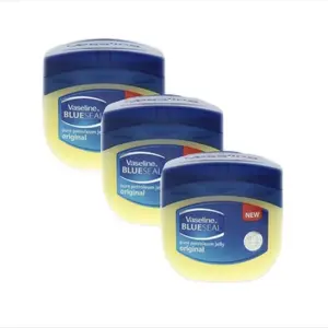 Vaseline BlueSeal Pure Petroleum Jelly Original (100ml) 3 pack Moisturizing Skincare