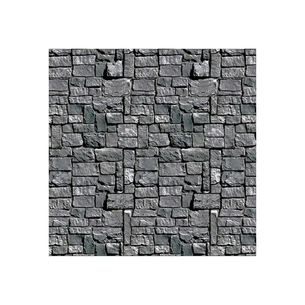 Halloween Decoration - Stone Wall Realistic Backdrop