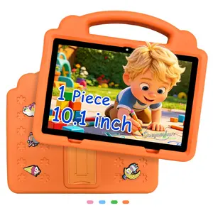 10.1-Inch Kids Learning Rugged Touchscreen Tablet | 5G WiFi | HD IPS Screen + Dual Camera + Bluetooth | Shockproof Case + Parental Controls | Watch Animated Movies | Supports Online Classes & Games | Learn Through Play | Christmas Gift / Birthday Gift