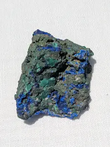 Malachite with Azurite Mineral Specimen